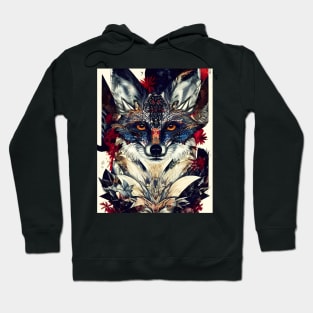 Foxes like colour too Hoodie